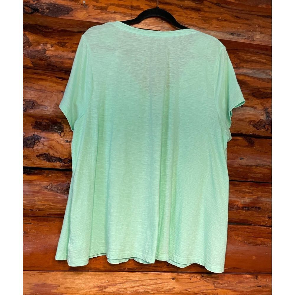 Crown & Ivy Curvy Mint‎ Green Size 2XL - Picture 3 of 4